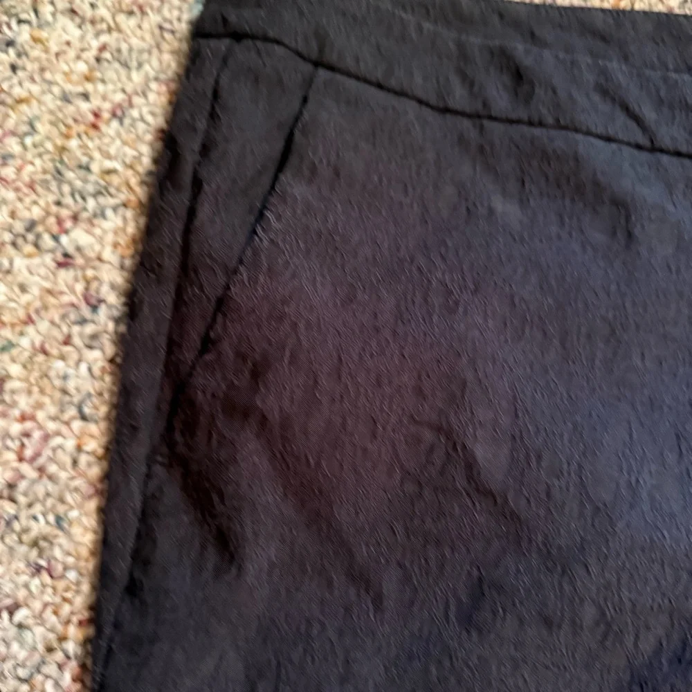 Cynthia Rowley Black patterned pants 12